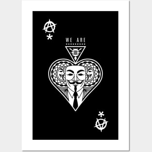 We are anonymous Posters and Art